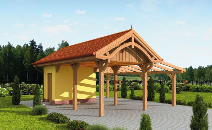 Probois Concept Menuisier Rennes Carport 3